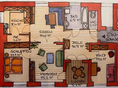 Mietwohnung provisionsfrei in 4724 Eschenau