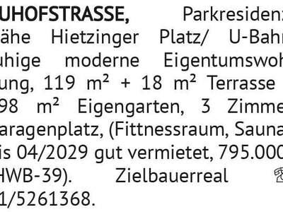 Eigentumswohnung in 1130 Wien