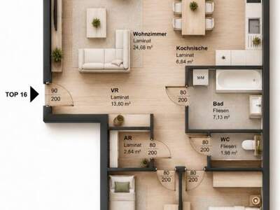 Apartment provisionsfrei mieten in 8020 Steiermark