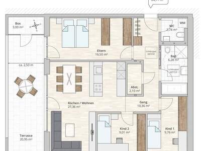 Wohnung kaufen in 6830 Rankweil