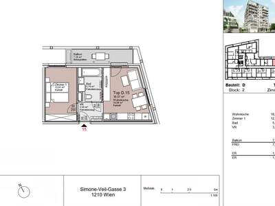Wohnung mit Balkon mieten in 1210 Wien (Bild 5)