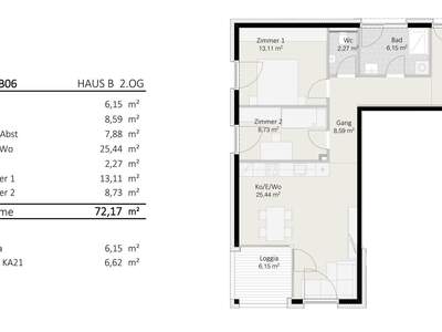 Wohnung mit Balkon kaufen in 6112 Wattens (Bild 3)