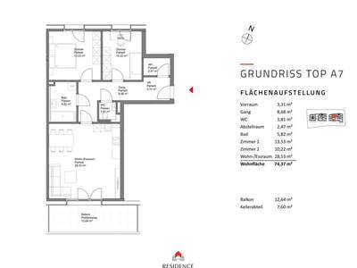 Wohnung mit Balkon kaufen in 5202 Neumarkt (Bild 4)