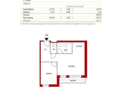 Wohnung mit Balkon kaufen in 1100 Wien (Bild 3)