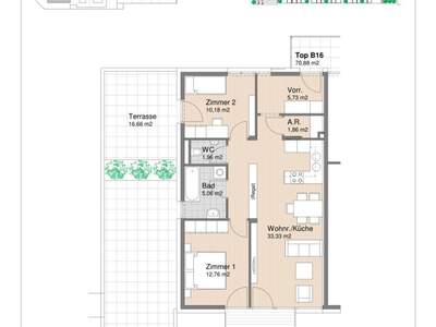 Wohnung mit Balkon kaufen in 6511 Zams (Bild 4)