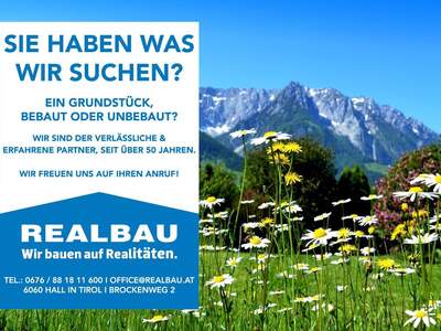 Grundstück kaufen in 6060 Hall (Bild 1)