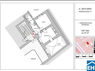 Wohnung mieten in 8010 Graz