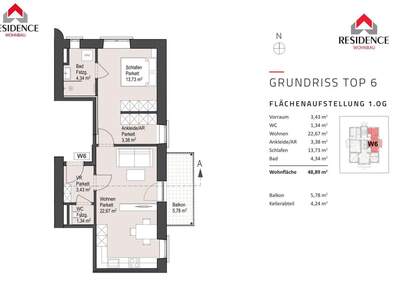 Wohnung mit Balkon kaufen in 5020 Salzburg (Bild 3)