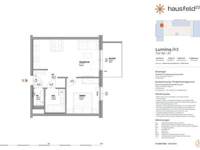 Wohnung mit Balkon mieten in 1220 Wien (Bild 1)