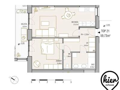Wohnung mit Balkon kaufen in 8044 Graz (Bild 4)