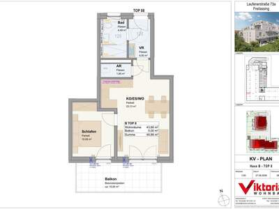 Wohnung mit Balkon kaufen in 83395 Freilassing (Bild 3)