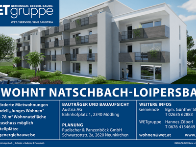 Wohnung mieten in 2620 Natschbach