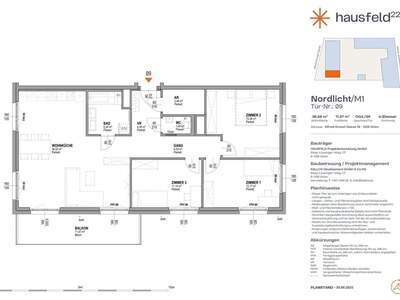 Wohnung mit Balkon mieten in 1220 Wien (Bild 1)