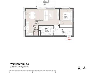 Wohnung mit Balkon kaufen in 5760 Saalfelden (Bild 2)