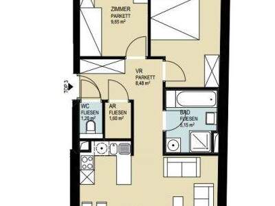 Terrassenwohnung mieten in 8020 Graz (Bild 4)