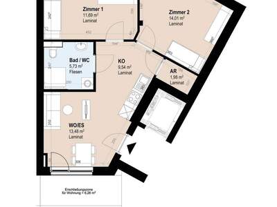 Mietwohnung in 8020 Graz