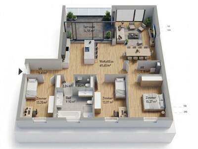 Terrassenwohnung kaufen in 8055 Graz (Bild 1)