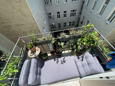 Altbauwohnung mit Balkon mieten in 1080 Wien (Bild 3)