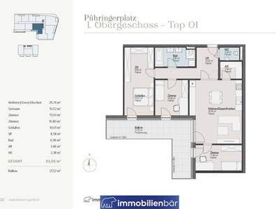 Wohnung kaufen in 4710 Grieskirchen