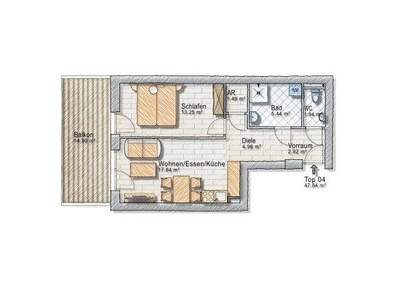 Terrassenwohnung kaufen in 8041 Graz (Bild 5)