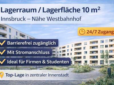 Lager provisionsfrei mieten in 6020 Innsbruck