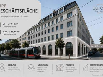 Gewerbeobjekt mieten in 1150 Wien