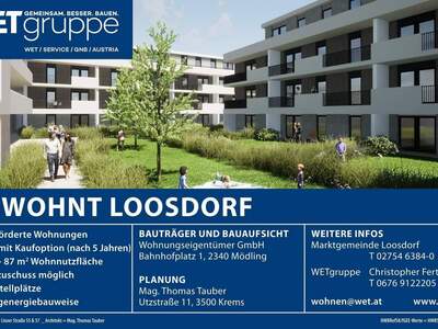Wohnung mieten in 3382 Loosdorf