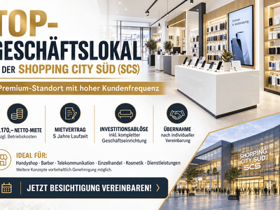 Gewerbeobjekt provisionsfrei mieten in 2331 Vösendorf