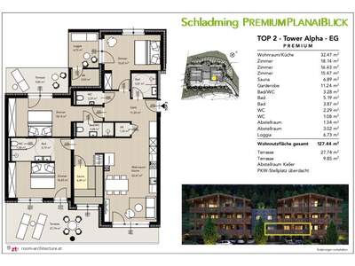 Terrassenwohnung kaufen in 8970 Schladming (Bild 4)