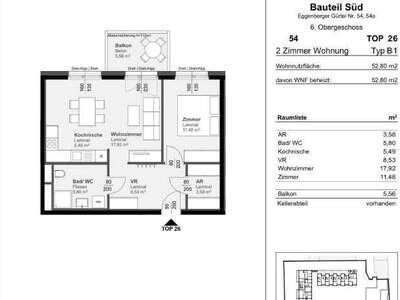 Wohnung mieten in 8020 Graz