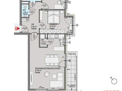 Wohnung mit Balkon kaufen in 8042 Graz (Bild 4)