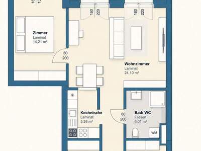 Etagenwohnung mieten in 8020 Graz