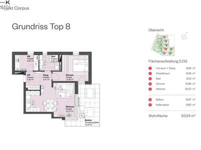 Wohnung mit Balkon kaufen in 5082 Grödig (Bild 2)