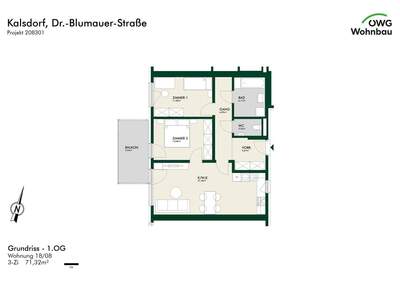 Wohnung mieten in 8401 Kalsdorf