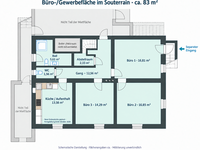 Gewerbeobjekt mieten in 2500 Baden (Bild 2)
