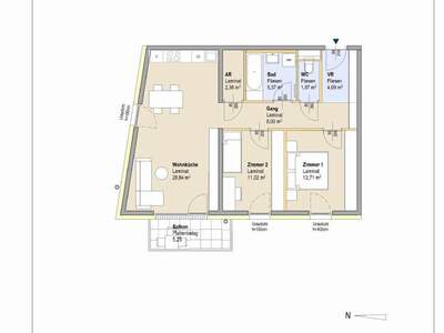 Wohnung mit Balkon mieten in 3441 Judenau (Bild 3)