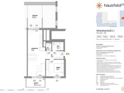Wohnung mit Balkon mieten in 1220 Wien (Bild 1)