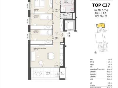 Eigentumswohnung in 6020 Innsbruck (Bild 3)
