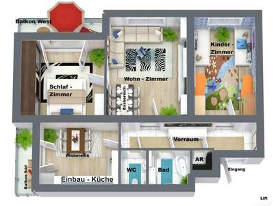 Terrassenwohnung kaufen in 8020 Graz (Bild 1)