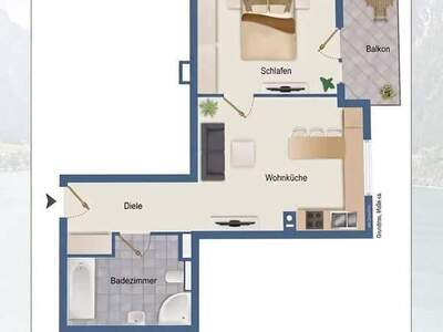 Wohnung provisionsfrei mieten in 6212 Maurach