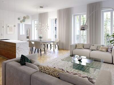 Altbauwohnung mit Balkon kaufen in 1030 Wien (Bild 4)