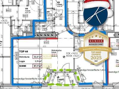 Terrassenwohnung mieten in 1100 Wien (Bild 5)