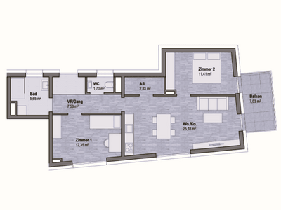 Eigentumswohnung in 8010 Graz Geidorf