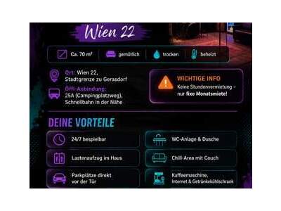 Immobilie provisionsfrei mieten in 1220 Wien