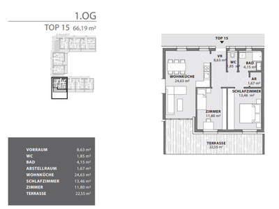Terrassenwohnung kaufen in 8280 Fürstenfeld (Bild 1)