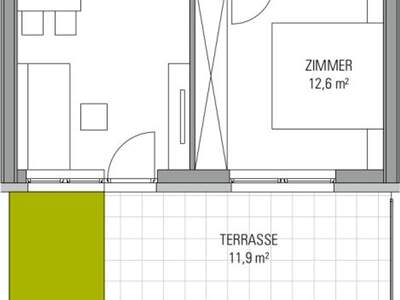 Mietwohnung in 8054 Pirka (Bild 2)