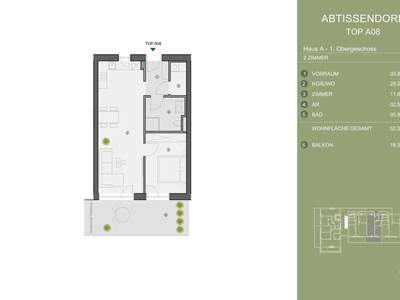Wohnung mit Balkon kaufen in 8073 Feldkirchen (Bild 5)