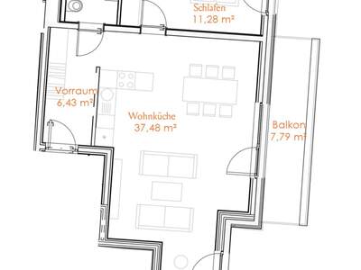 Wohnung mit Balkon mieten in 5020 Salzburg (Bild 2)