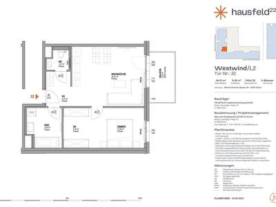 Wohnung mit Balkon mieten in 1220 Wien (Bild 1)