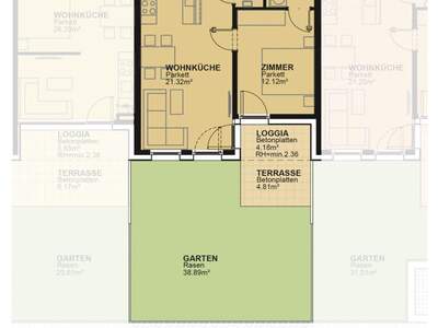Apartment provisionsfrei mieten in 1210 Wien